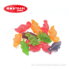 Caramelo de goma de los dulces de goma de la forma de dinosaurio multicolor
